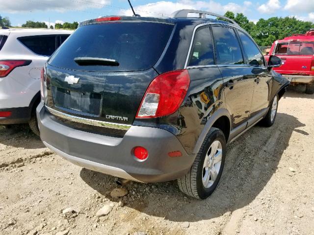 3GNAL2EK7DS554014 - 2013 CHEVROLET CAPTIVA LS 黑色 照片 4