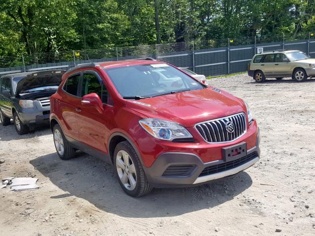 KL4CJESB2GB562609 - 2016 BUICK ENCORE RED photo 1