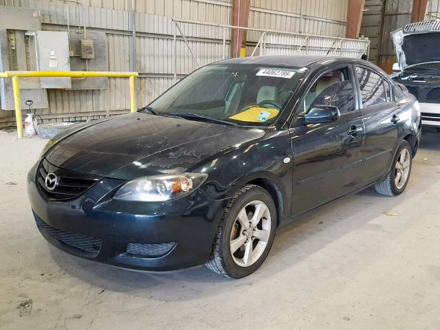 JM1BK12F351342831 - 2005 MAZDA 3 I BLUE photo 2