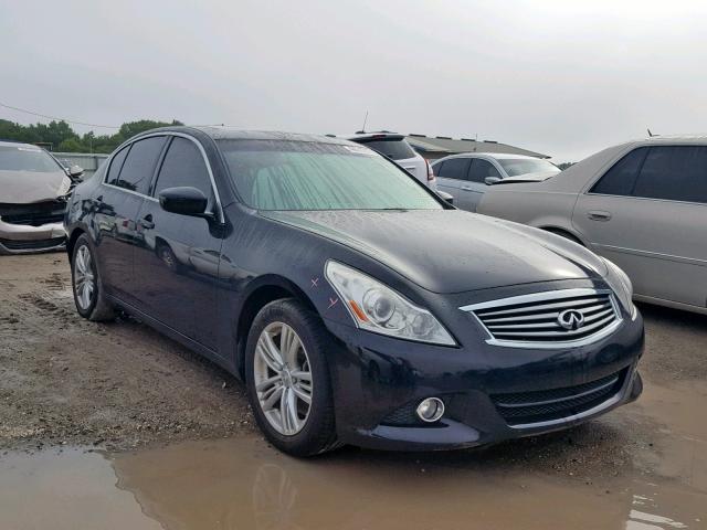 JN1CV6APXDM721294 - 2013 INFINITI G37 BASE BLACK photo 1