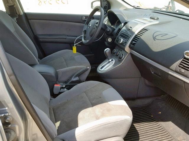 3N1AB6AP0CL718817 - 2012 NISSAN SENTRA 2.0 SILVER photo 5