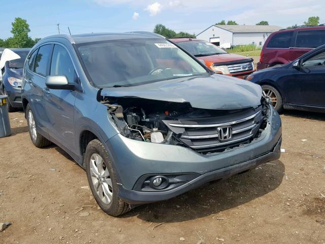 JHLRM4H74CC020813 - 2012 HONDA CR-V EXL GRAY photo 1