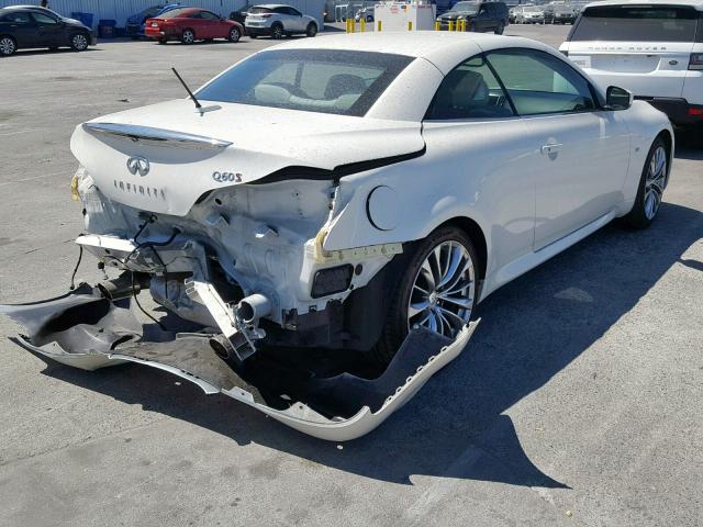 JN1CV6FE5FM810183 - 2015 INFINITI Q60 BASE WHITE photo 4