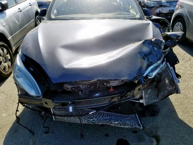 5YJSA1H1XEFP54122 - 2014 TESLA MODEL S Boz foto 7