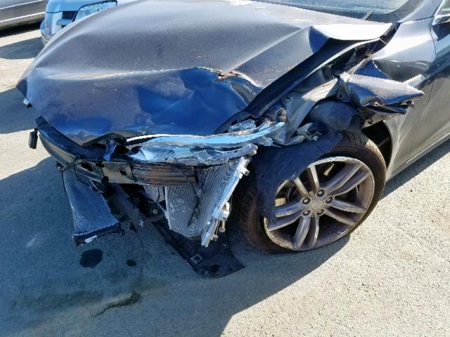 5YJSA1H1XEFP54122 - 2014 TESLA MODEL S Boz foto 9