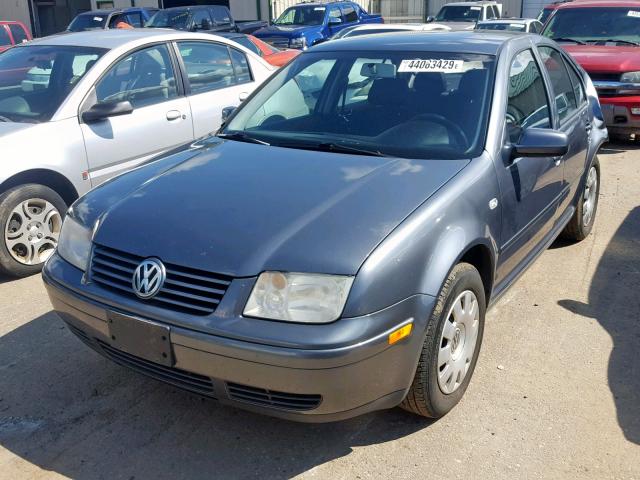 3VWRK69M43M138858 - 2003 VOLKSWAGEN JETTA GL GRAY photo 2