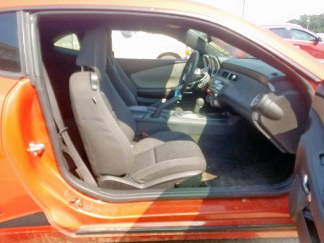 2G1FA1ED0B9214366 - 2011 CHEVROLET CAMARO LS ORANGE photo 5