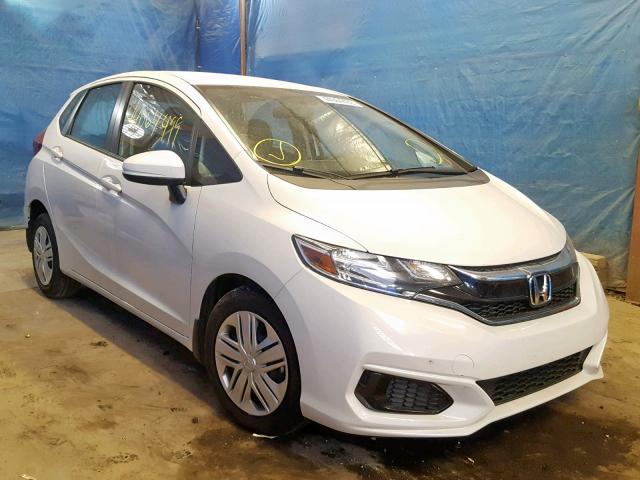 3HGGK5H49KM726518 - 2019 HONDA FIT LX WHITE photo 1