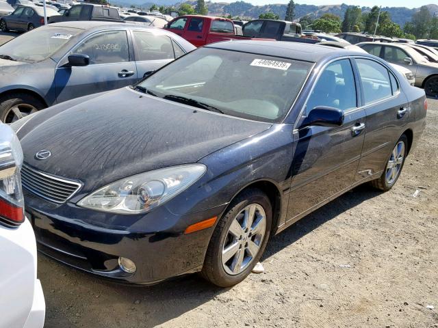 JTHBA30GX65153967 - 2006 LEXUS ES 330 BLUE photo 2