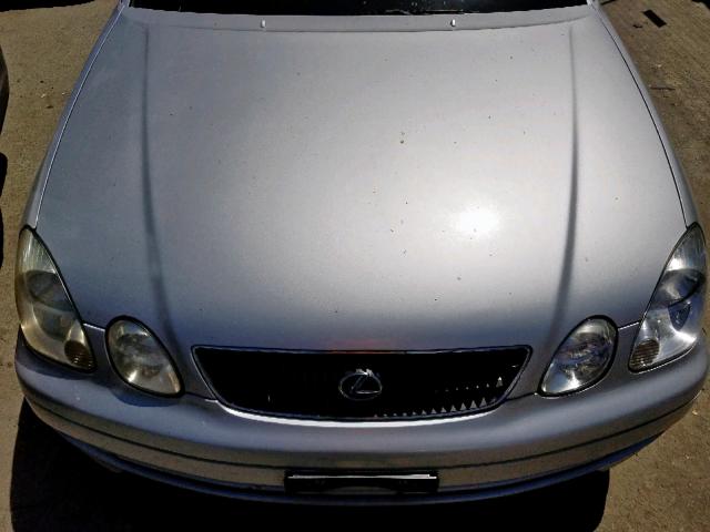 JT8BD68S2X0062238 - 1999 LEXUS GS 300 SILVER photo 7