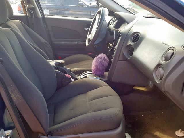 2G2WP522851352289 - 2005 PONTIAC GRAND PRIX BLUE photo 5