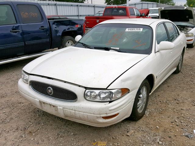 1G4HP52K05U263322 - 2005 BUICK LESABRE CU WHITE photo 2