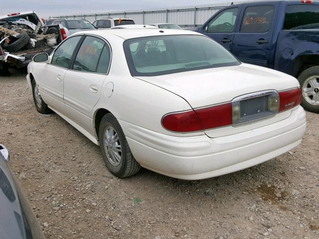 1G4HP52K05U263322 - 2005 BUICK LESABRE CU WHITE photo 3