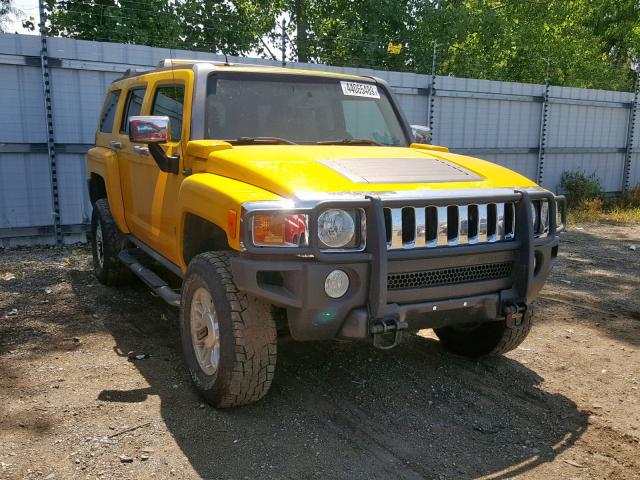 5GTDN136468101795 - 2006 HUMMER H3 YELLOW photo 1