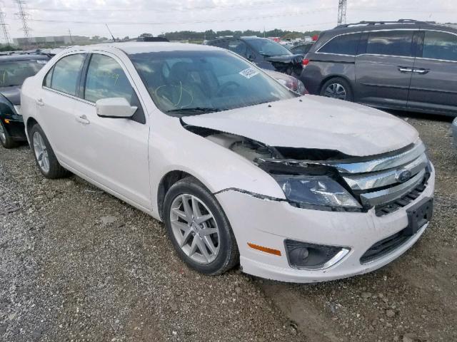 3FAHP0JA4AR415299 - 2010 FORD FUSION SEL WHITE photo 1