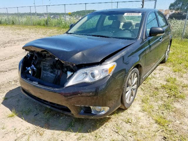 4T1BK3DBXBU406293 - 2011 TOYOTA AVALON BAS BLACK photo 2