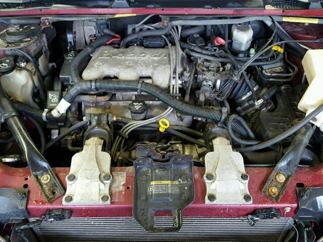 1GNDV13E83D320722 - 2003 CHEVROLET VENTURE LU MAROON photo 7