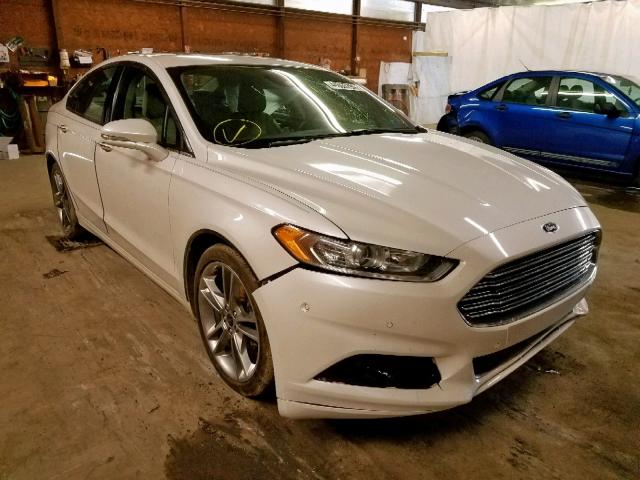 3FA6P0D90GR253477 - 2016 FORD FUSION TIT WHITE photo 1