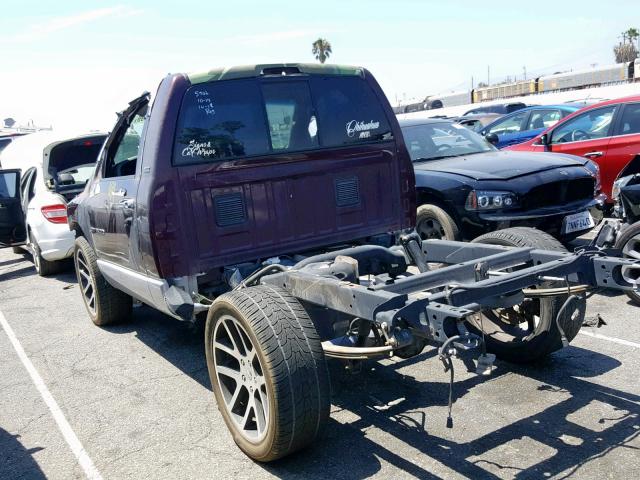 1D7HA16N34J144348 - 2004 DODGE RAM 1500 S BURGUNDY photo 3