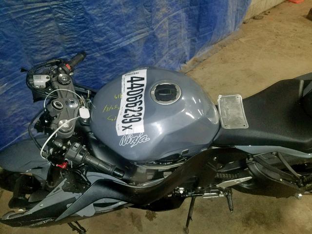 JKBZXJH14KA002844 - 2019 KAWASAKI ZX636 K GRAY photo 5