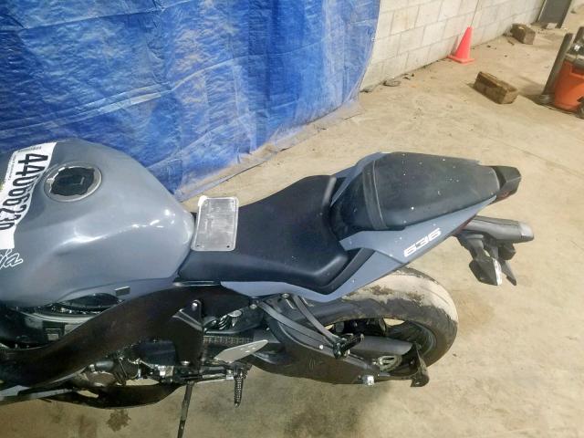 JKBZXJH14KA002844 - 2019 KAWASAKI ZX636 K GRAY photo 6