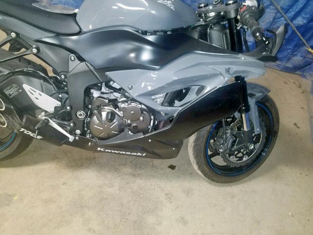 JKBZXJH14KA002844 - 2019 KAWASAKI ZX636 K GRAY photo 7