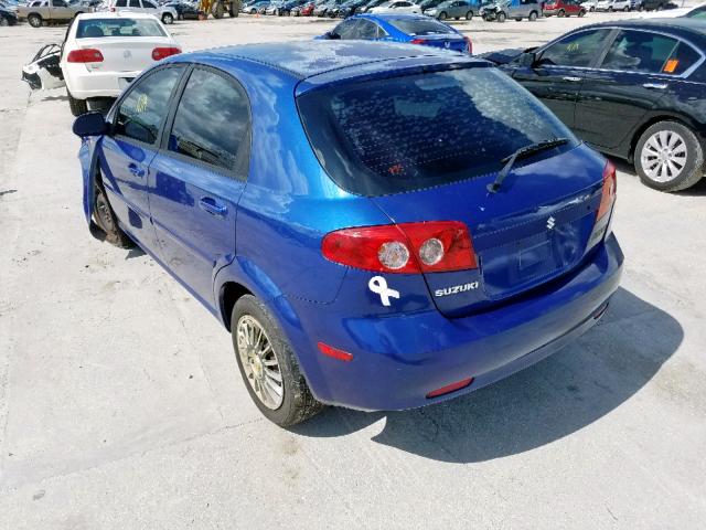 KL5JD66Z28K891299 - 2008 SUZUKI RENO BASE BLUE photo 3