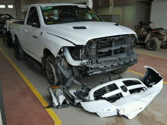 3C6JR7CT9EG333073 - 2014 RAM 1500 SPORT WHITE photo 1