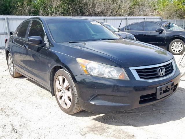 1HGCP26879A091519 - 2009 HONDA ACCORD EXL BLACK photo 1