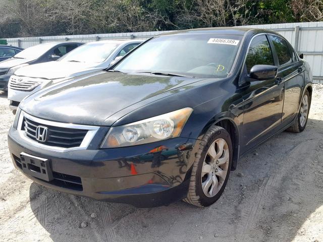 1HGCP26879A091519 - 2009 HONDA ACCORD EXL BLACK photo 2