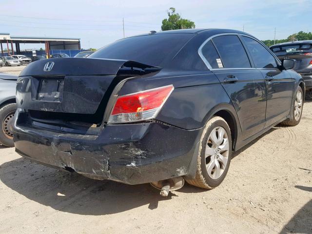 1HGCP26879A091519 - 2009 HONDA ACCORD EXL BLACK photo 4