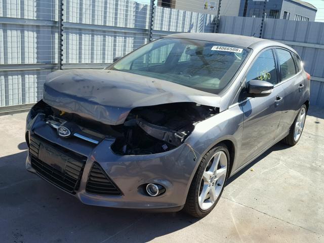 1FADP3N22EL463844 - 2014 FORD FOCUS TITA GRAY photo 2