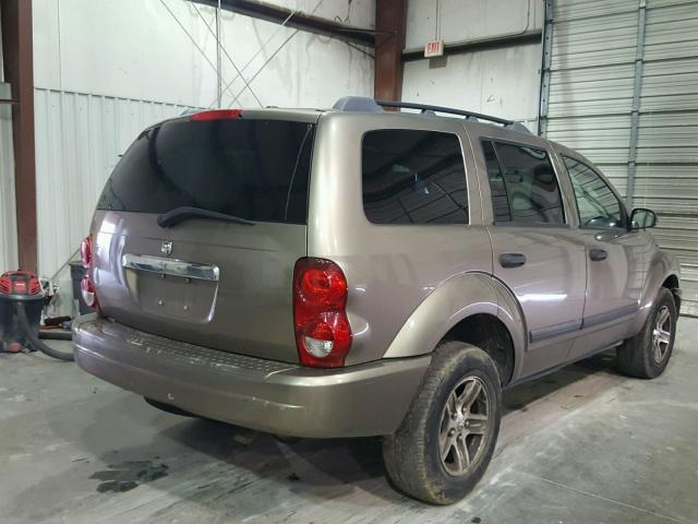 1D4HB48N86F155392 - 2006 DODGE DURANGO SL GOLD photo 4