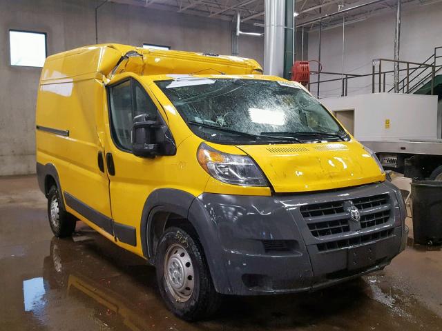 3C6TRVCG4HE544195 - 2017 RAM PROMASTER 黄色 照片 1