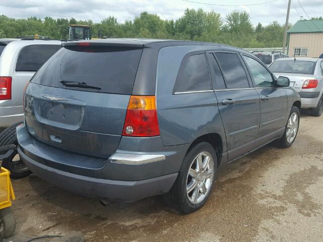 2C4GM68425R656579 - 2005 CHRYSLER PACIFICA T BLUE photo 4