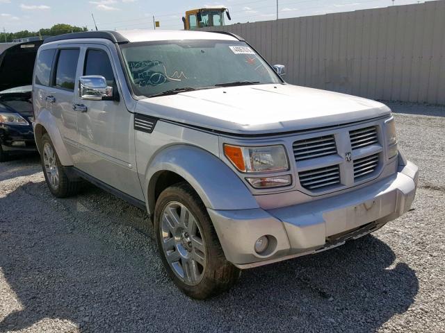 1D4PU4GK0BW554434 - 2011 DODGE NITRO HEAT SILVER photo 1