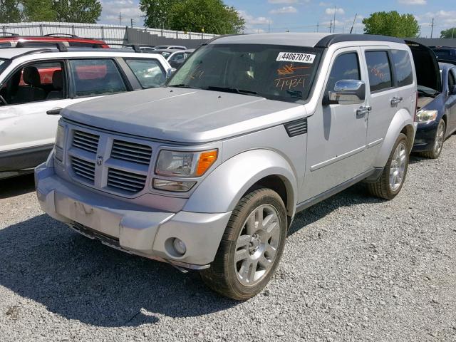 1D4PU4GK0BW554434 - 2011 DODGE NITRO HEAT SILVER photo 2