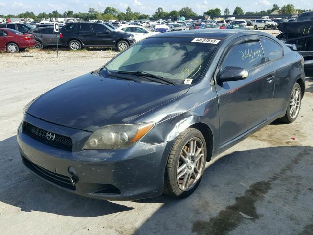 JTKDE167780267749 - 2008 TOYOTA SCION TC BLUE photo 2