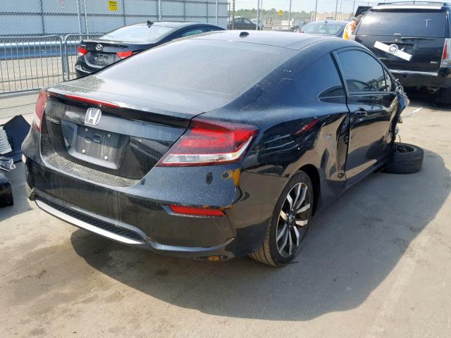 2HGFG3B03FH524642 - 2015 HONDA CIVIC EXL BLACK photo 4