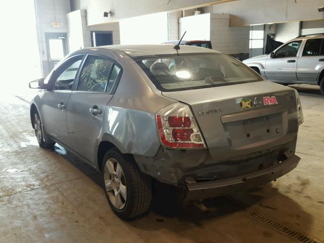 3N1AB61E39L695783 - 2009 NISSAN SENTRA 2.0 SILVER photo 3