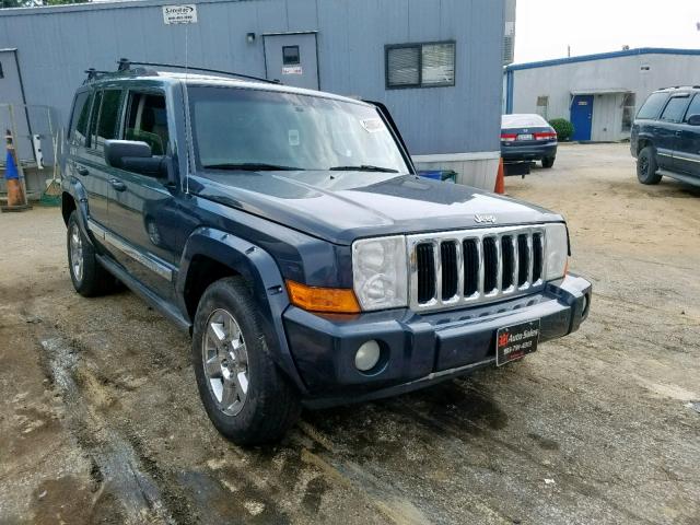 1J8HH58247C636291 - 2007 JEEP COMMANDER GRAY photo 1