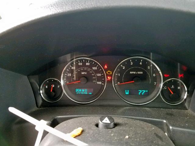 1J8HH58247C636291 - 2007 JEEP COMMANDER GRAY photo 8