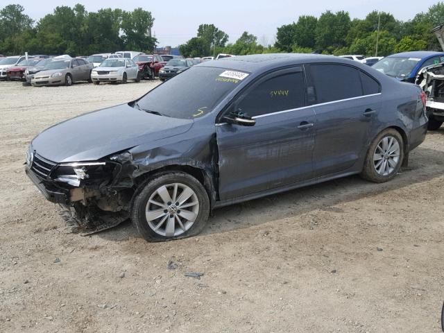 3VWLA7AJ1FM340965 - 2015 VOLKSWAGEN JETTA TDI GRAY photo 9