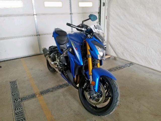 JS1GT79A4G2100539 - 2016 SUZUKI GSX-S1000 BLUE photo 1