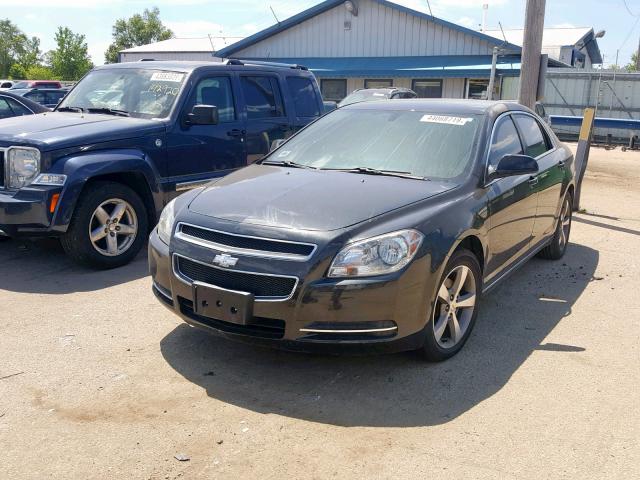 1G1ZC5E1XBF257995 - 2011 CHEVROLET MALIBU 1LT 蓝色 照片 2