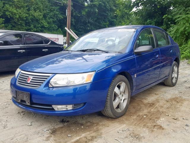 1G8AL55F76Z151762 - 2006 SATURN ION LEVEL BLUE photo 2