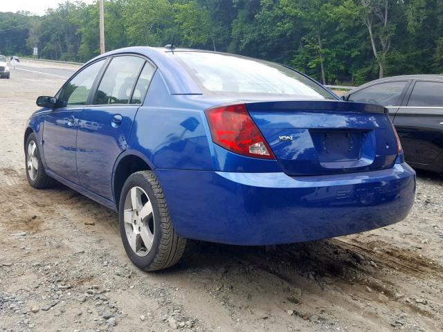 1G8AL55F76Z151762 - 2006 SATURN ION LEVEL BLUE photo 3