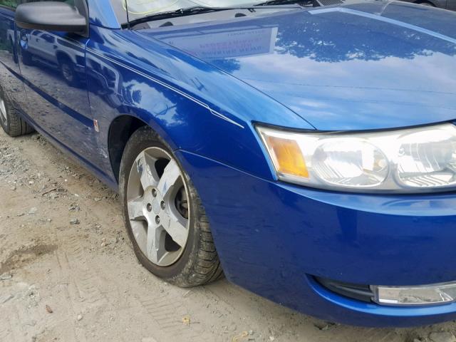 1G8AL55F76Z151762 - 2006 SATURN ION LEVEL BLUE photo 9