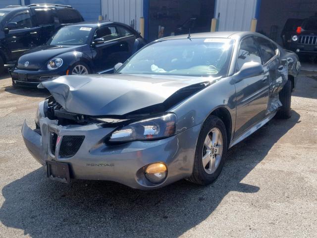 2G2WP522X51195686 - 2005 PONTIAC GRAND PRIX GRAY photo 2