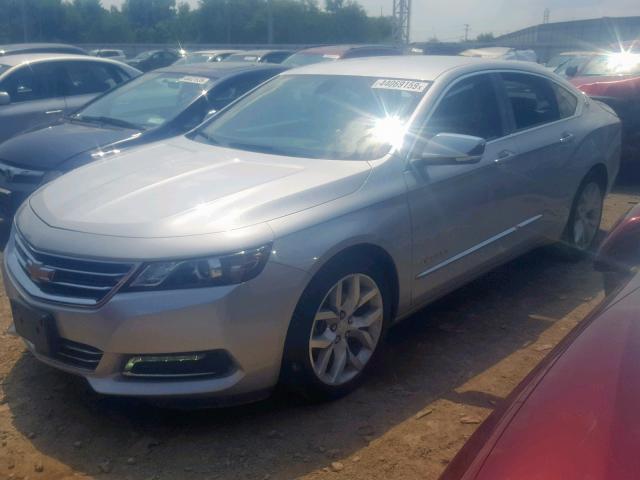 2G1125S37J9146530 - 2018 CHEVROLET IMPALA PRE ვერცხლისფერი ფოტო 2